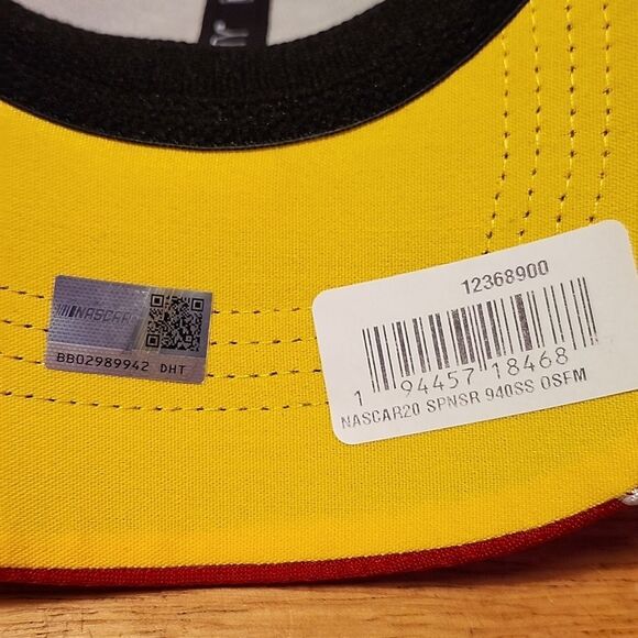 New Era Nascar Pennzoil Joey Logano Stretch Snapback Hat - New - Picture 7 of 8